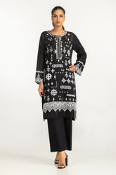 Cotton Jacquard Embroidered Co-Ord Set IPST-44722