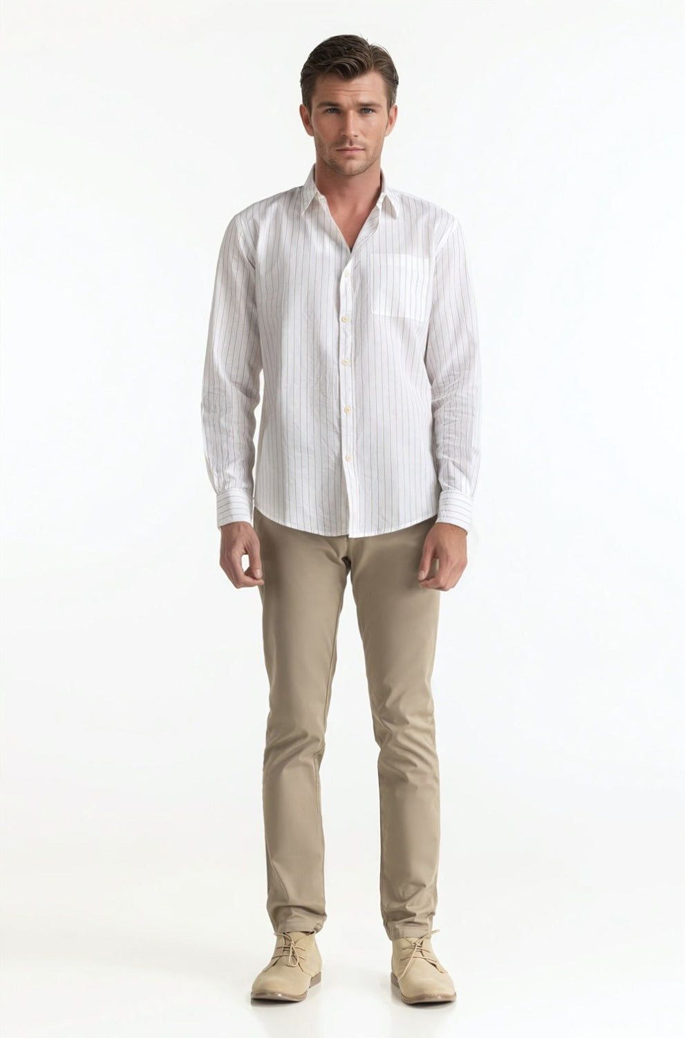 Cotton Linen Shirt MN-CS-SS24-004