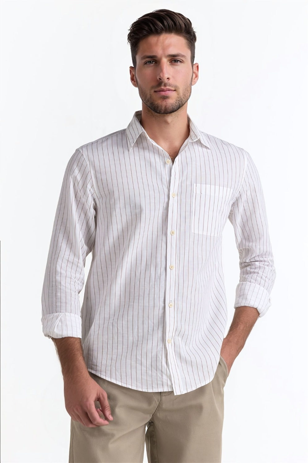 Cotton Linen Shirt MN-CS-SS24-005