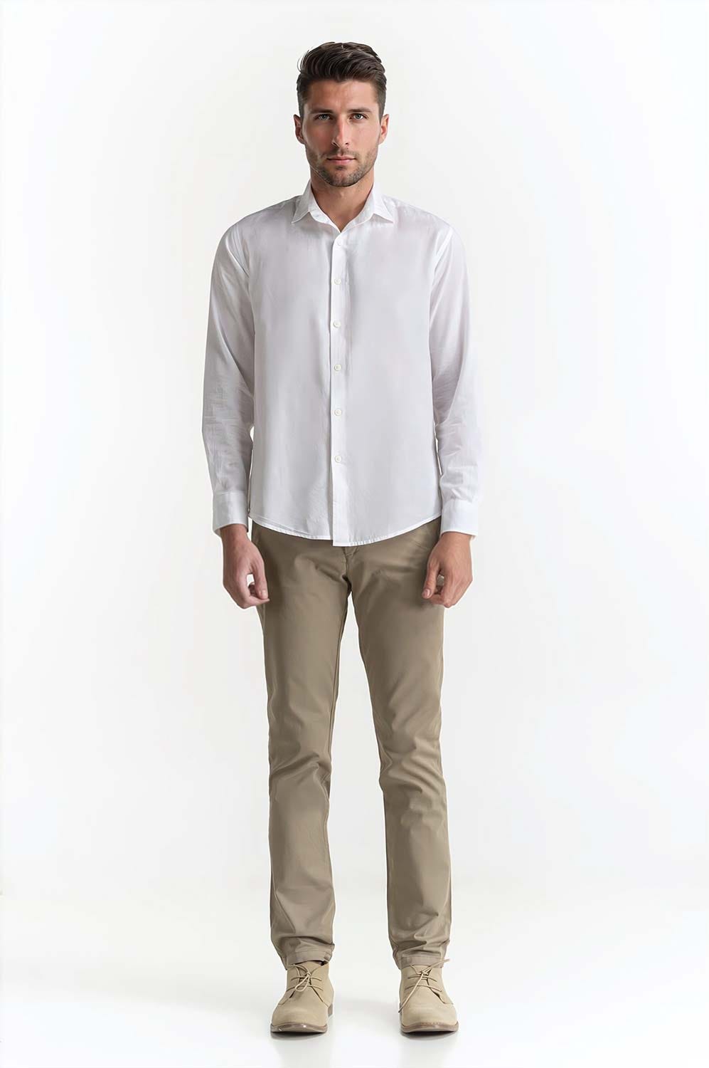 Cotton Linen Shirt MN-CS-SS24-012