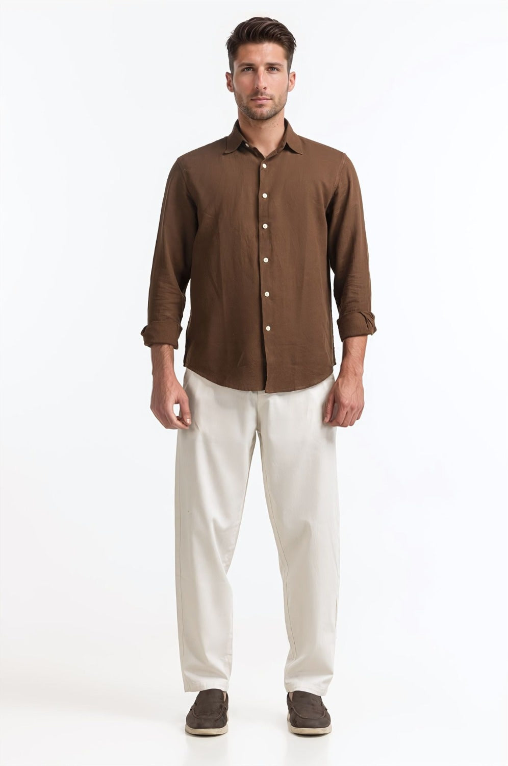 Cotton Linen Shirt MN-CS-SS24-018