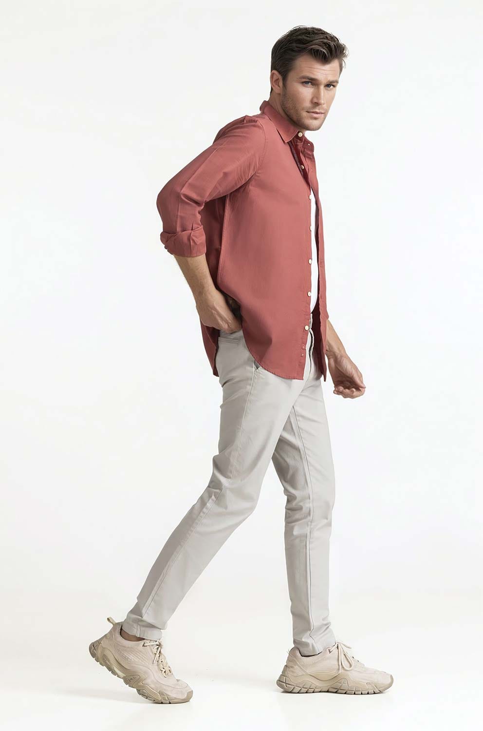 Cotton Linen Shirt MN-CS-SS24-044