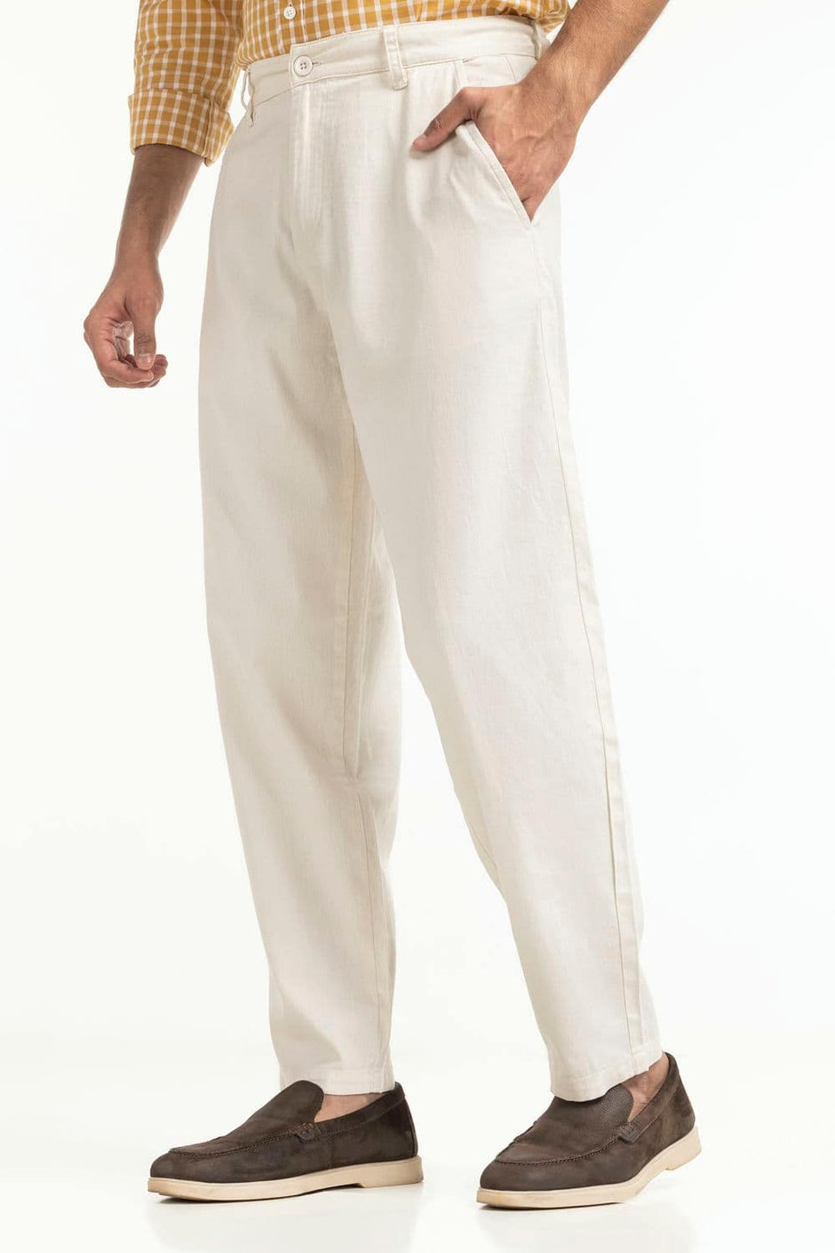 Cotton Linen Trouser MNTRCSS24021A
