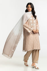 Cotton Net Embdoidered Dupatta IPD-44659