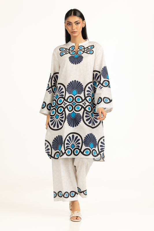 Cotton Verticle Printed Co-Ord Set IPST-44469