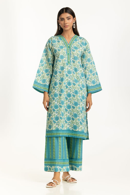 Cotton Viscose Printed Co-Ord Set IPST-55244