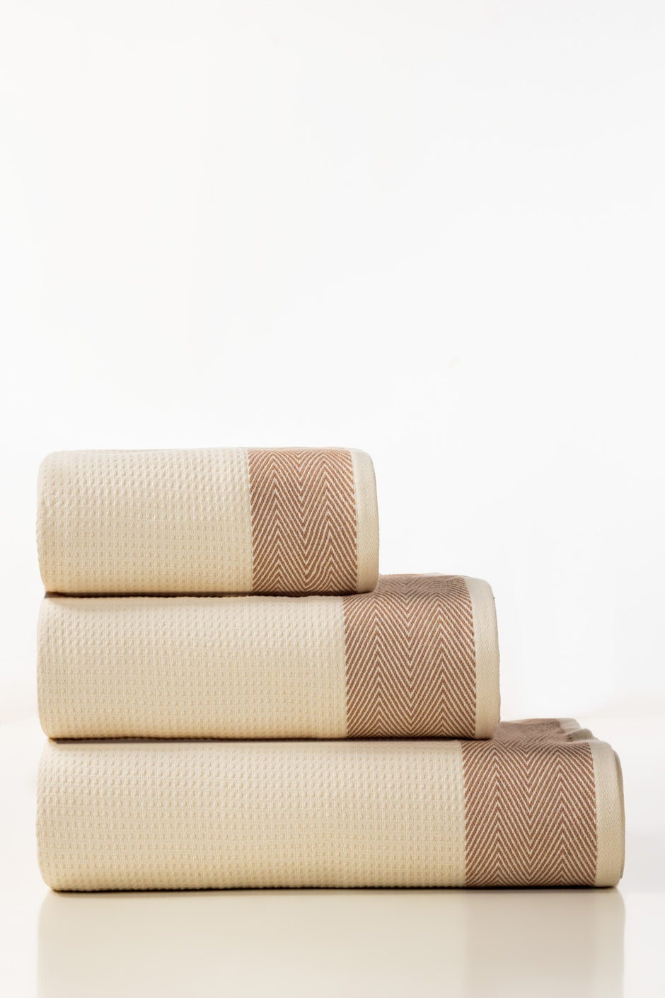 Cream Waffle Towel 25