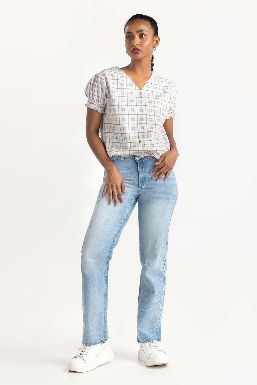 Cream Casual Shirt 224-217-030