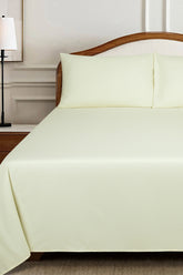MFDD-Cream Dyed Bed Sheet Set