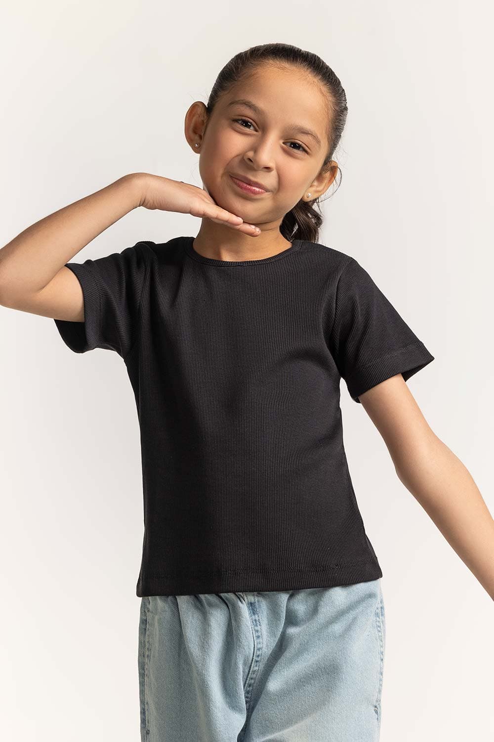 Crew Neck Basic Tee JG-TS-SS24-020