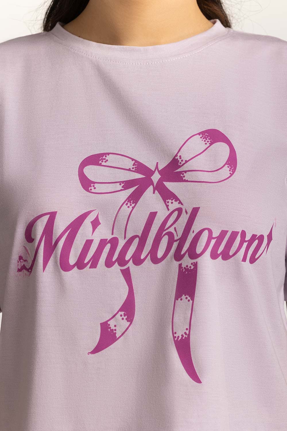 Crew Neck Cropped Tee WM-KTP-SS24-017