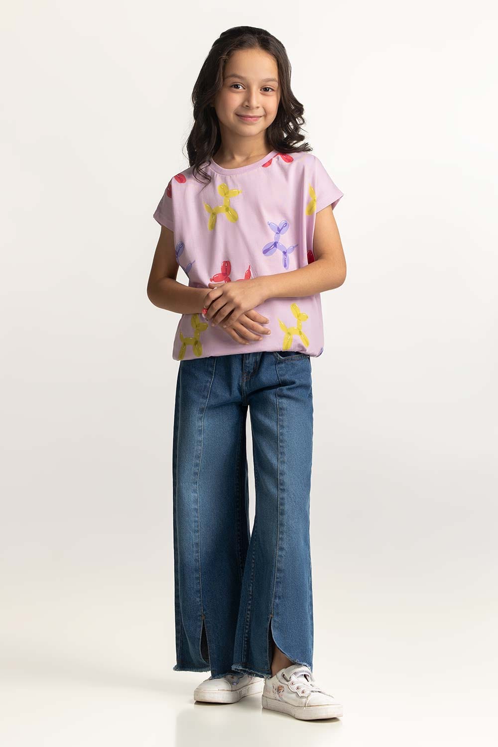 Crew Neck Loose Fit Tee JG-TS-SS24-033