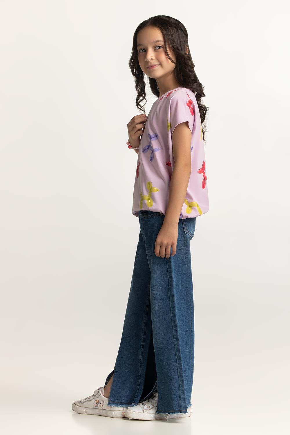 Crew Neck Loose Fit Tee JG-TS-SS24-033