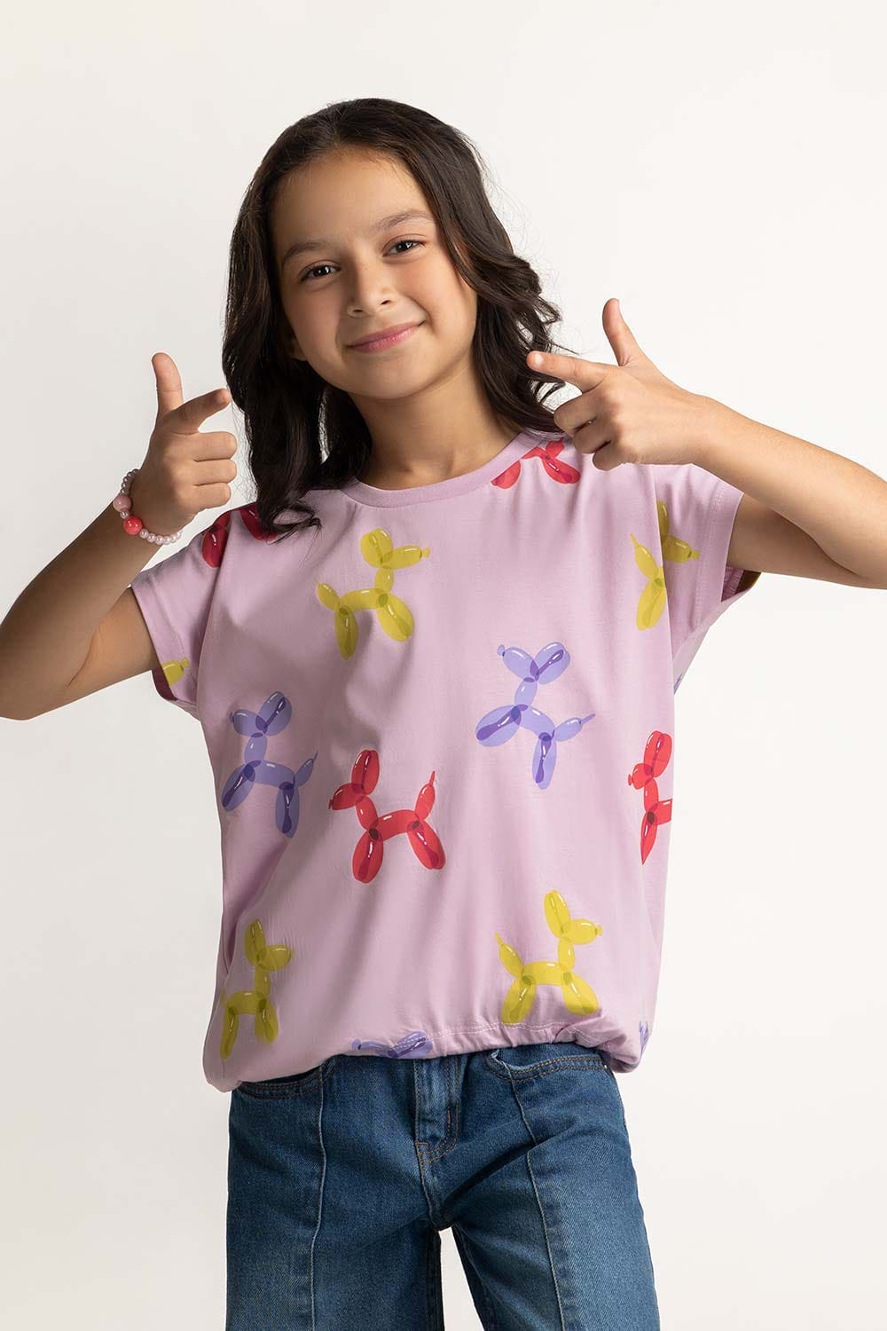 Crew Neck Loose Fit Tee JG-TS-SS24-033