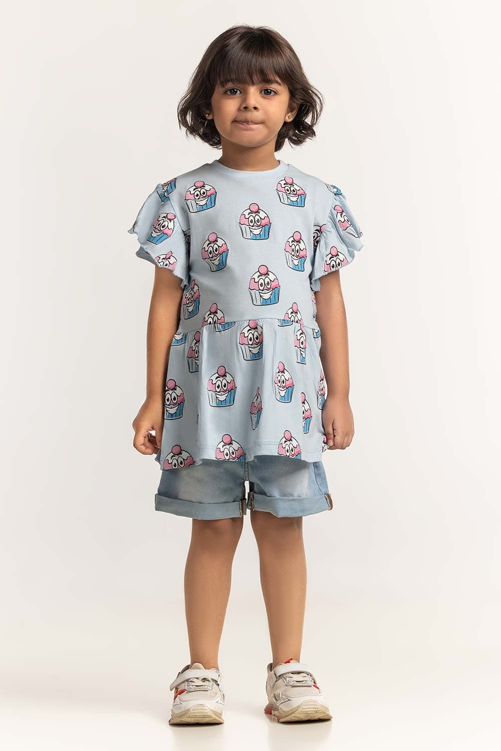 Crew Neck Printed Dress TG-DRS-SS24-405