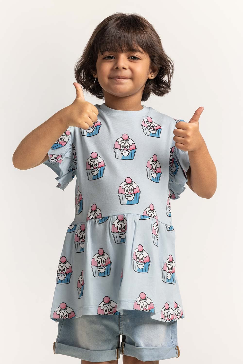 Crew Neck Printed Dress TG-DRS-SS24-405