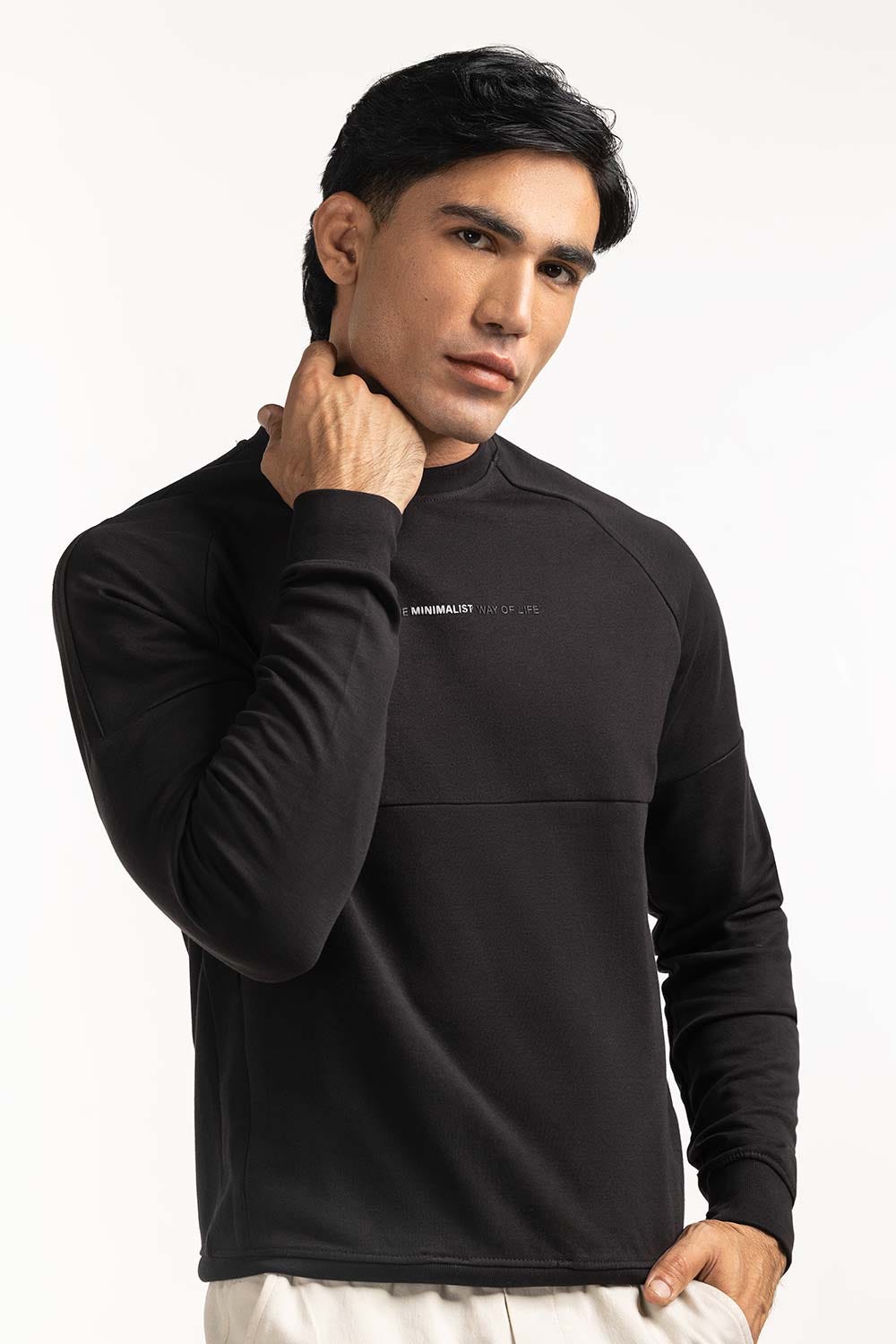 Crew Neck Swearshirt MN-SWS-WS24-056