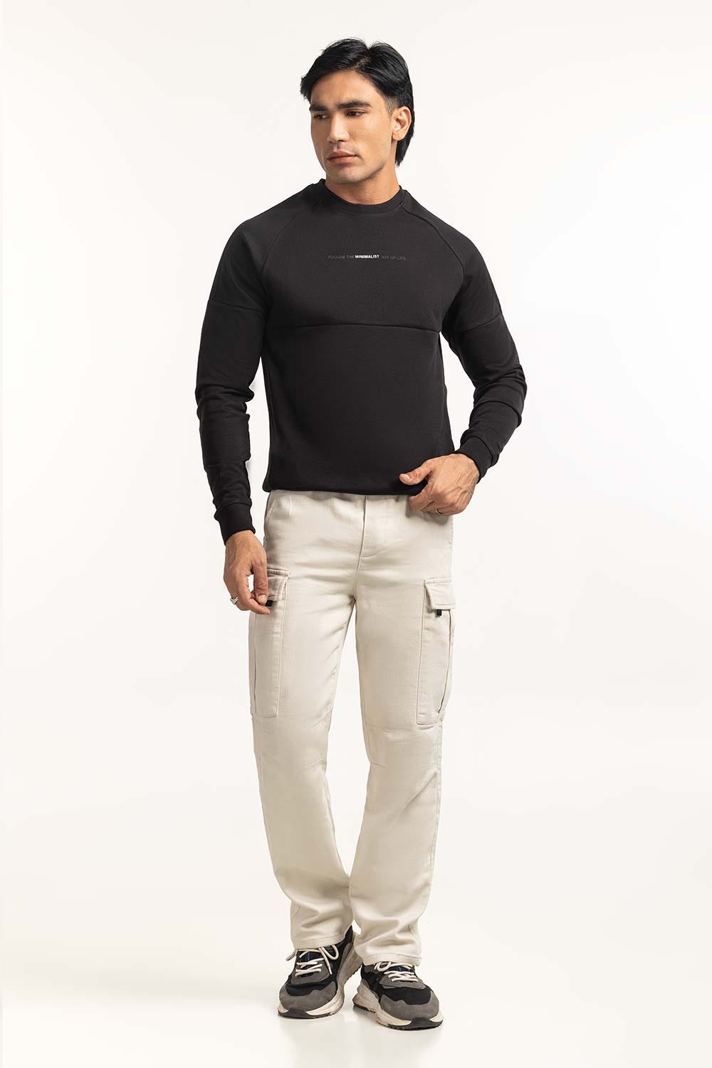 Crew Neck Swearshirt MN-SWS-WS24-056