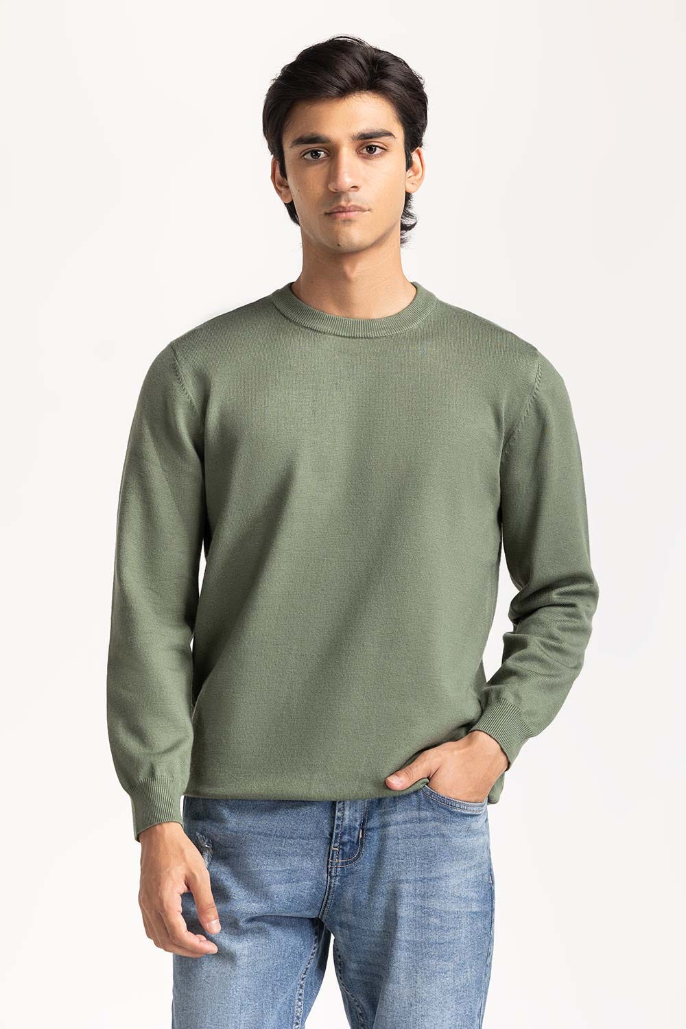 Crew Neck Sweater MN-SWT-WS24-001 A