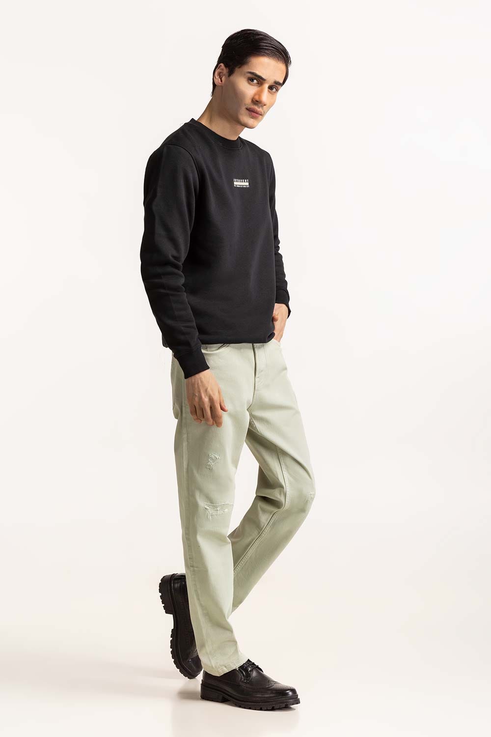 Crew Neck Sweater MN-SWT-WS24-001 C