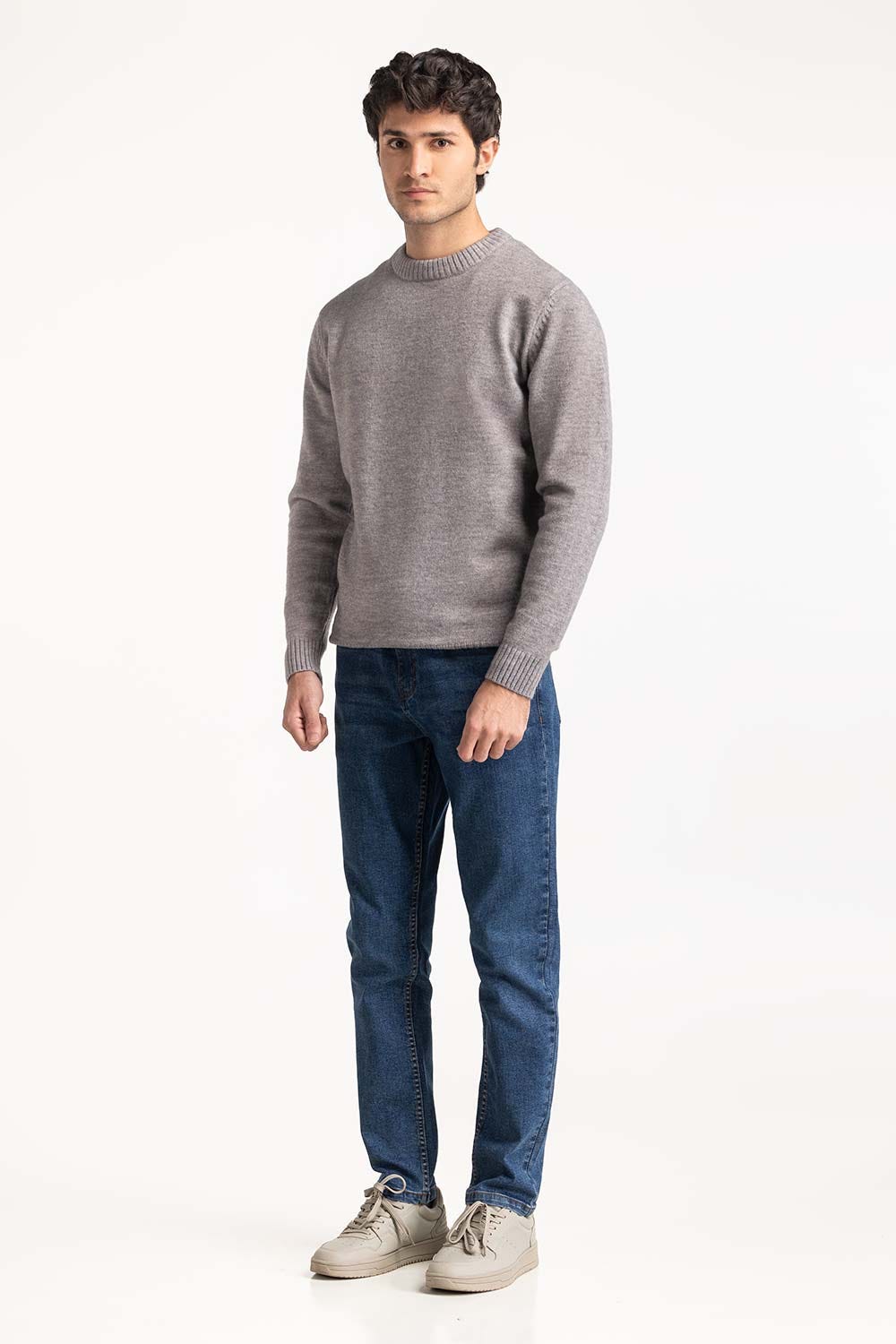 Crew Neck Sweater MN-SWT-WS24-006 B