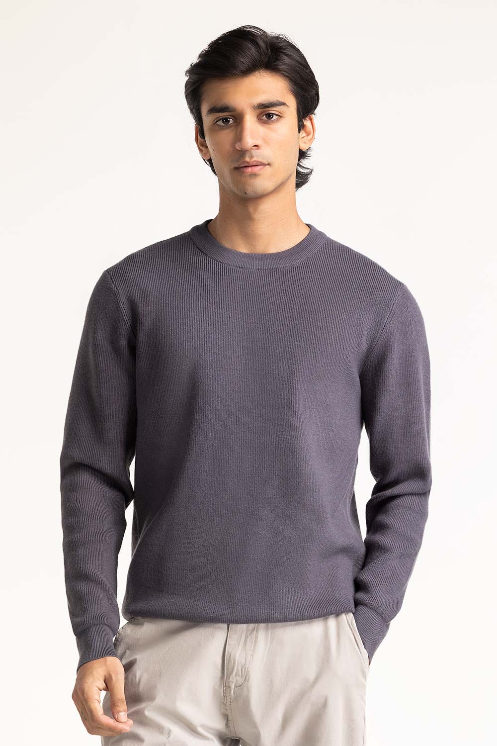 Crew Neck Sweater MN-SWT-WS24-010 B