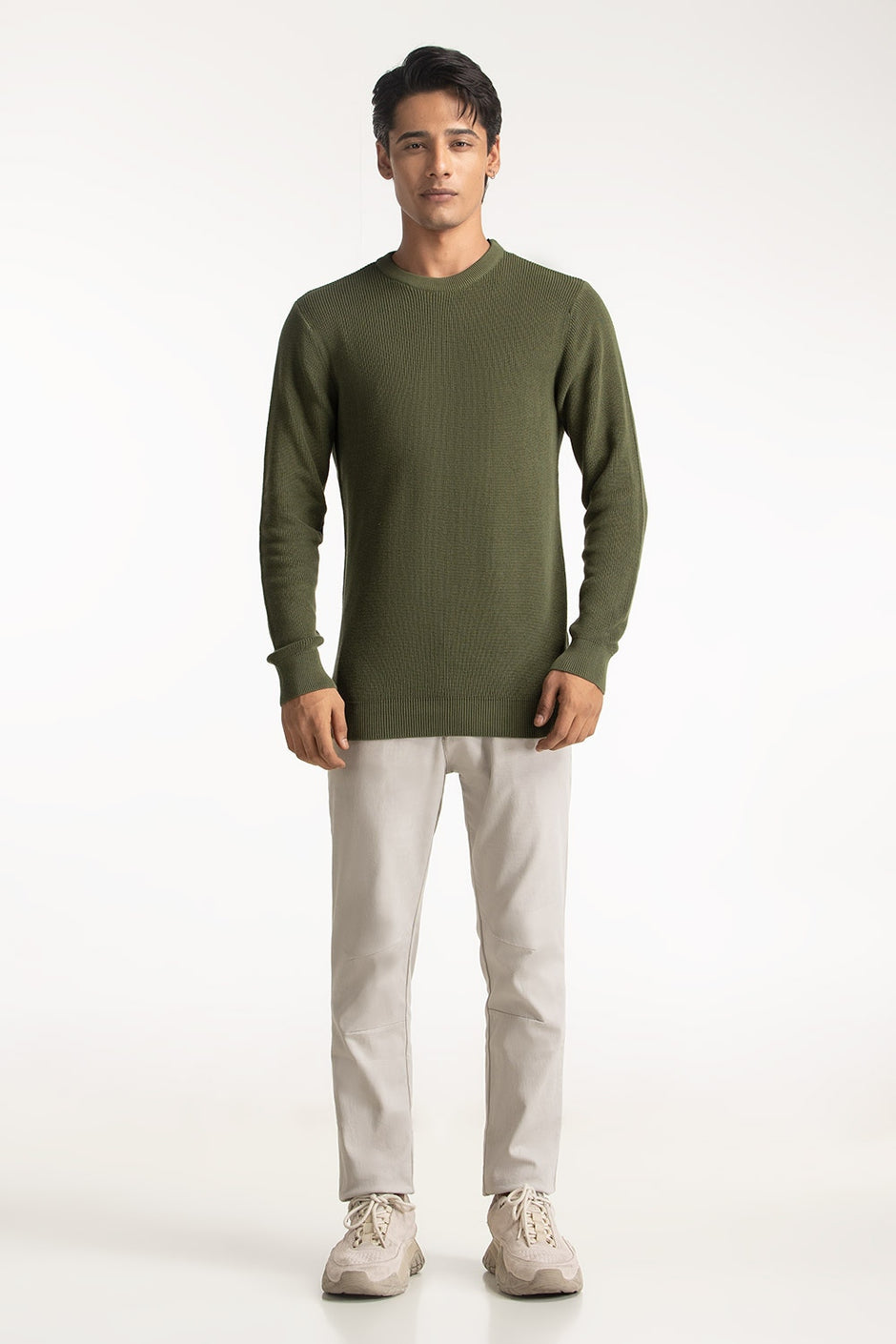 Crew Neck Sweater MN-SWT-WS24-011
