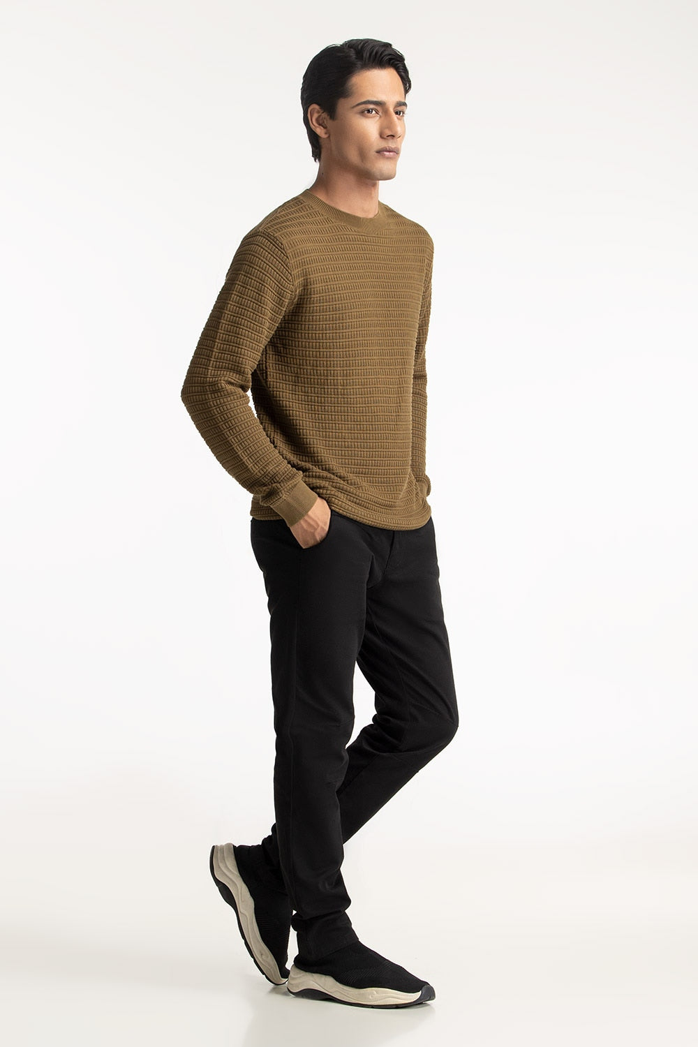 Crew Neck Sweater MN-SWT-WS24-012