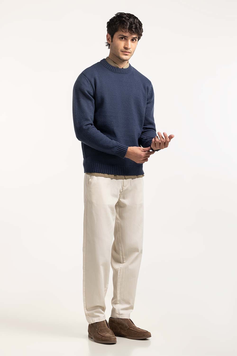 Crew Neck Sweater MN-SWT-WS24-016-01 A