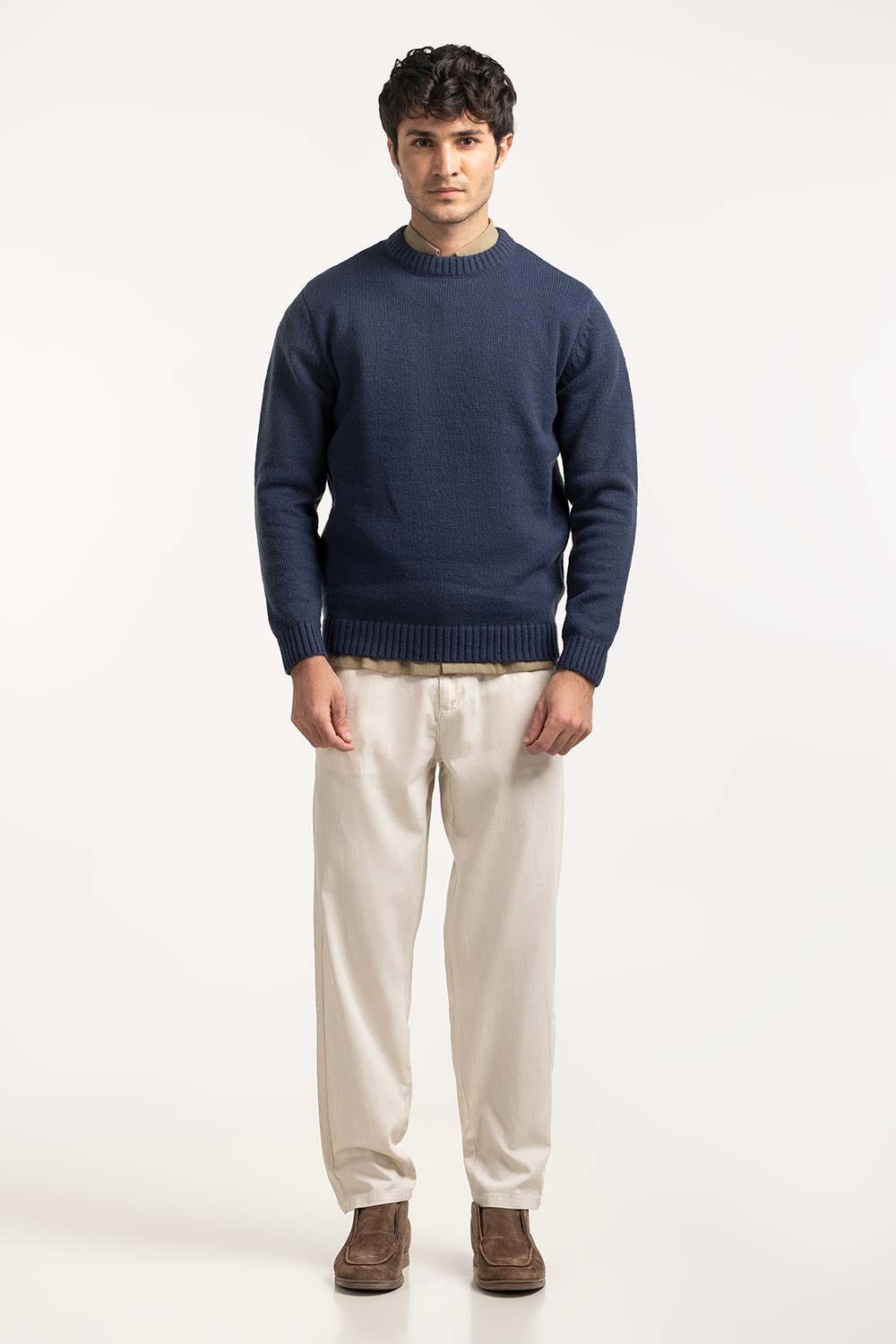 Crew Neck Sweater MN-SWT-WS24-016-01 A