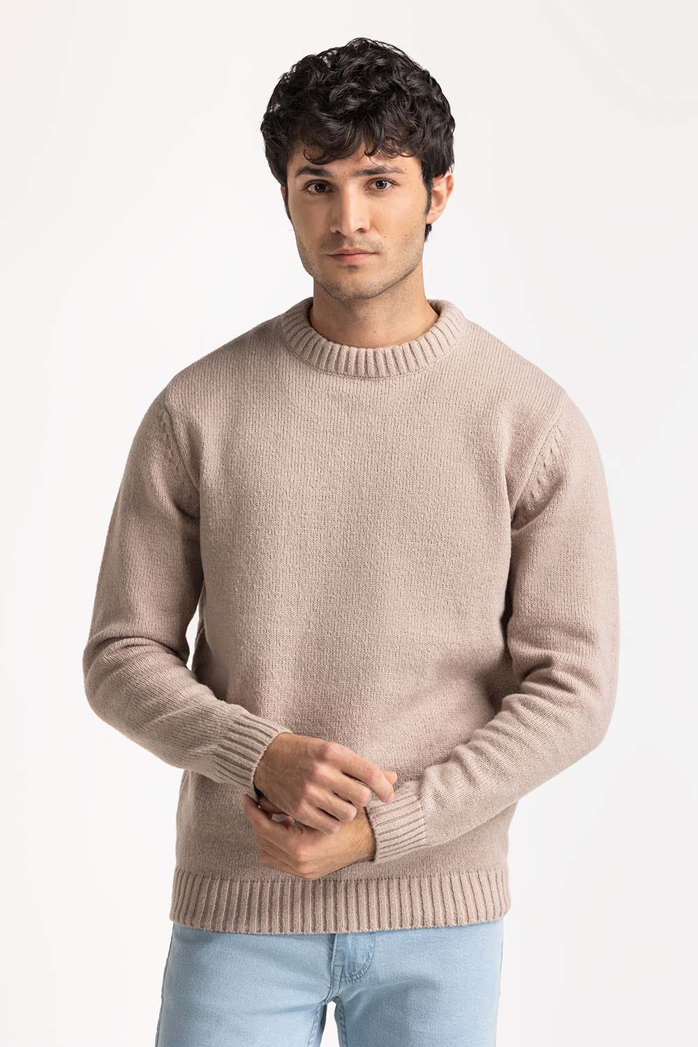 Crew Neck Sweater MN-SWT-WS24-016-01 B