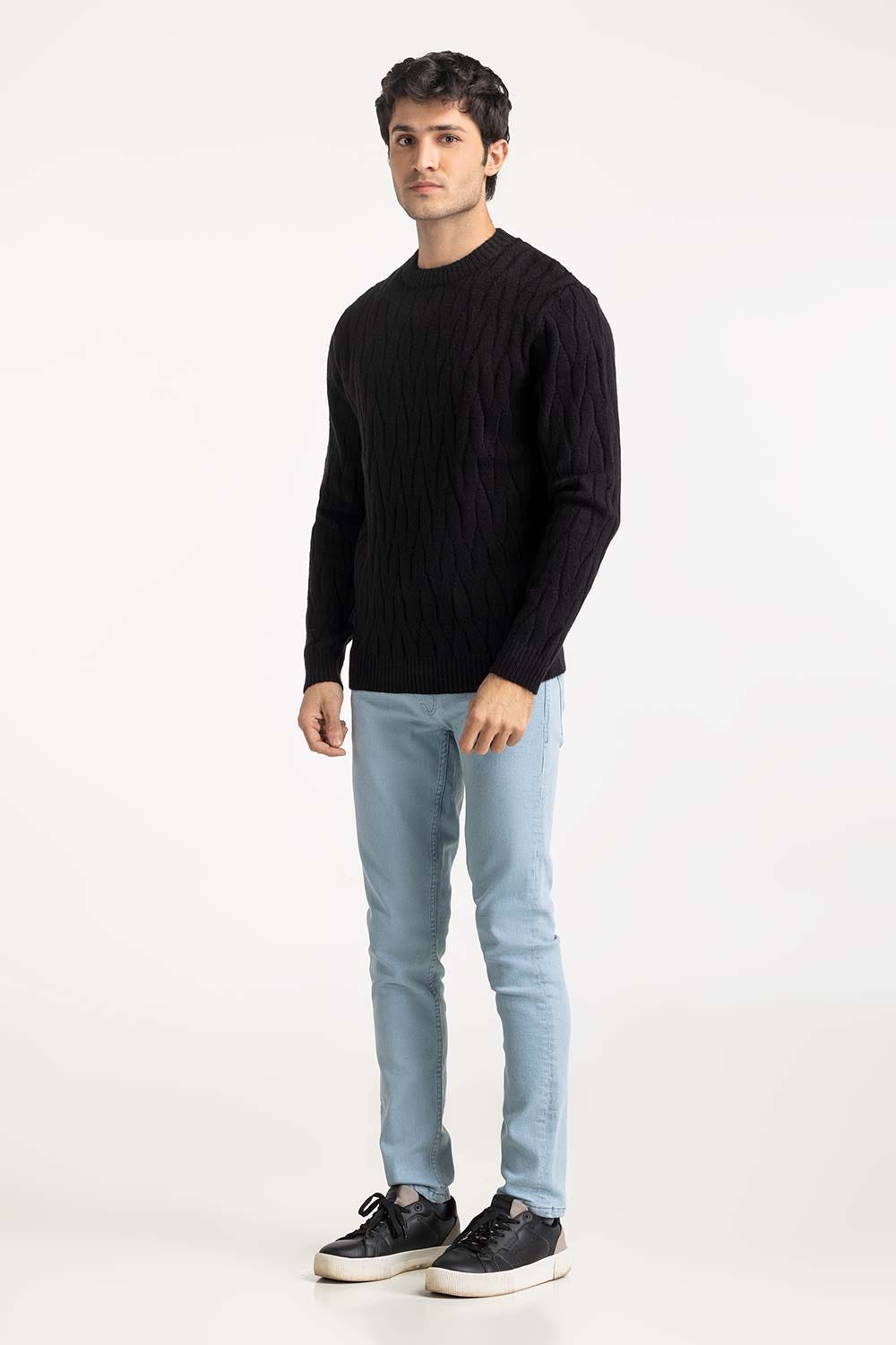 Crew Neck Sweater MN-SWT-WS24-021 B