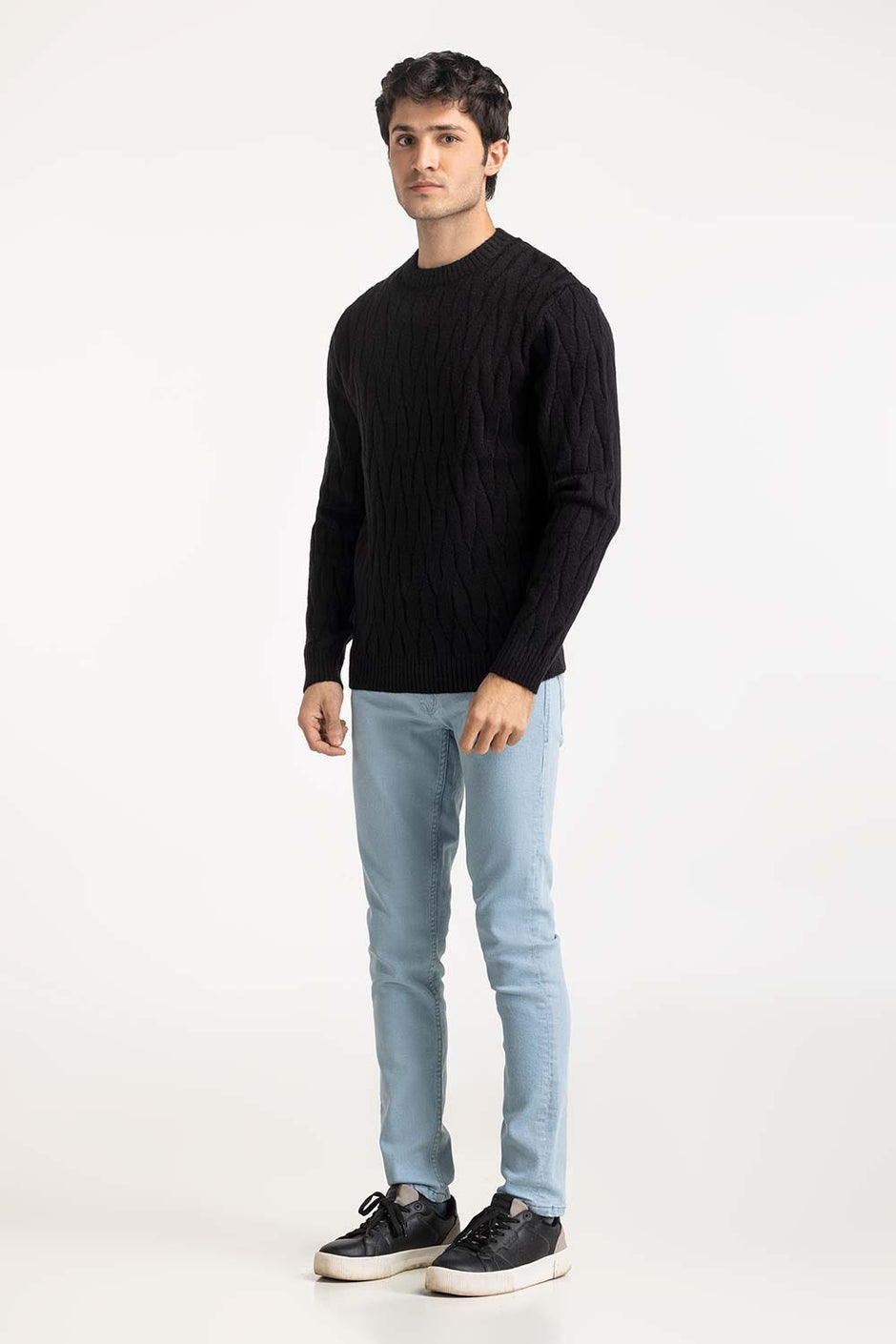 Crew Neck Sweater MN-SWT-WS24-021 B