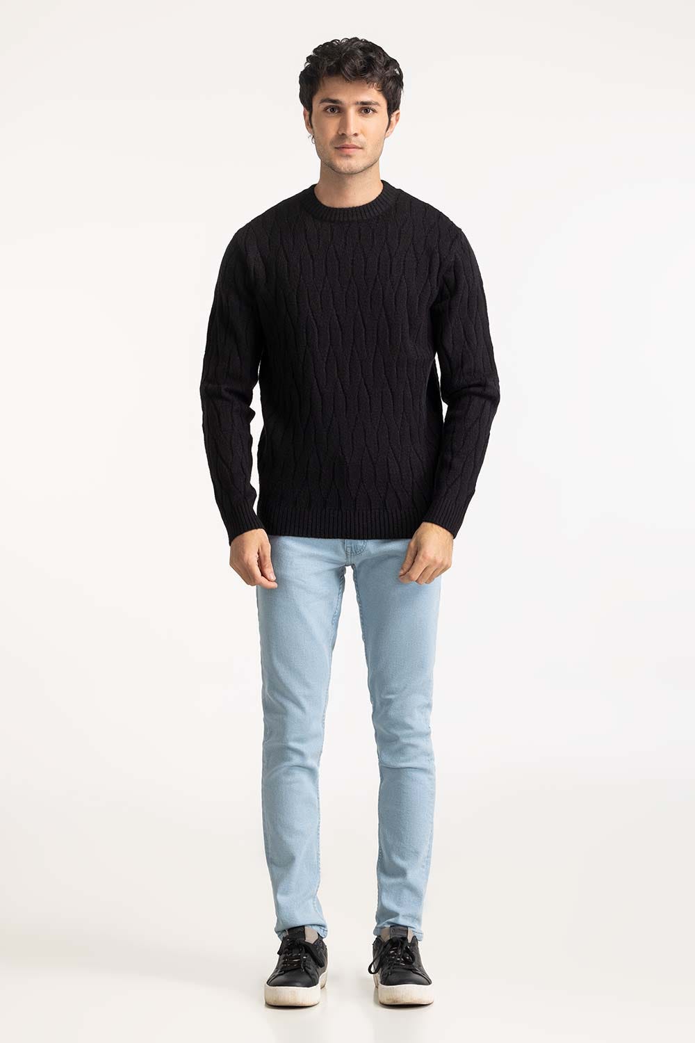 Crew Neck Sweater MN-SWT-WS24-021 B