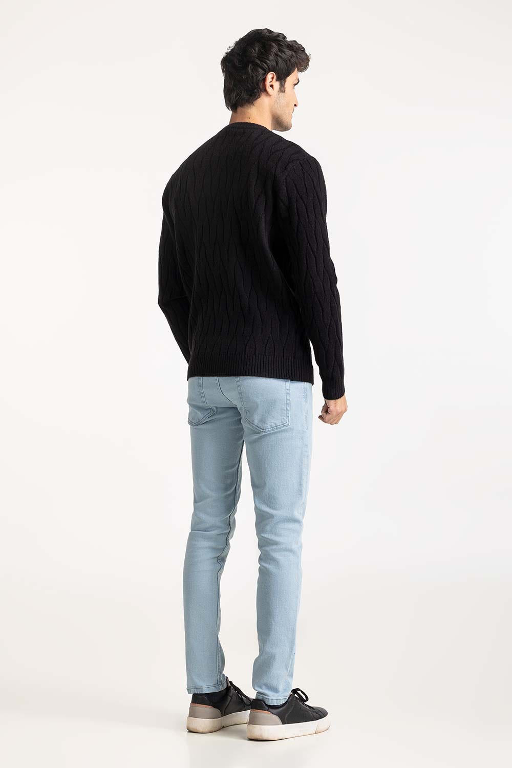 Crew Neck Sweater MN-SWT-WS24-021 B