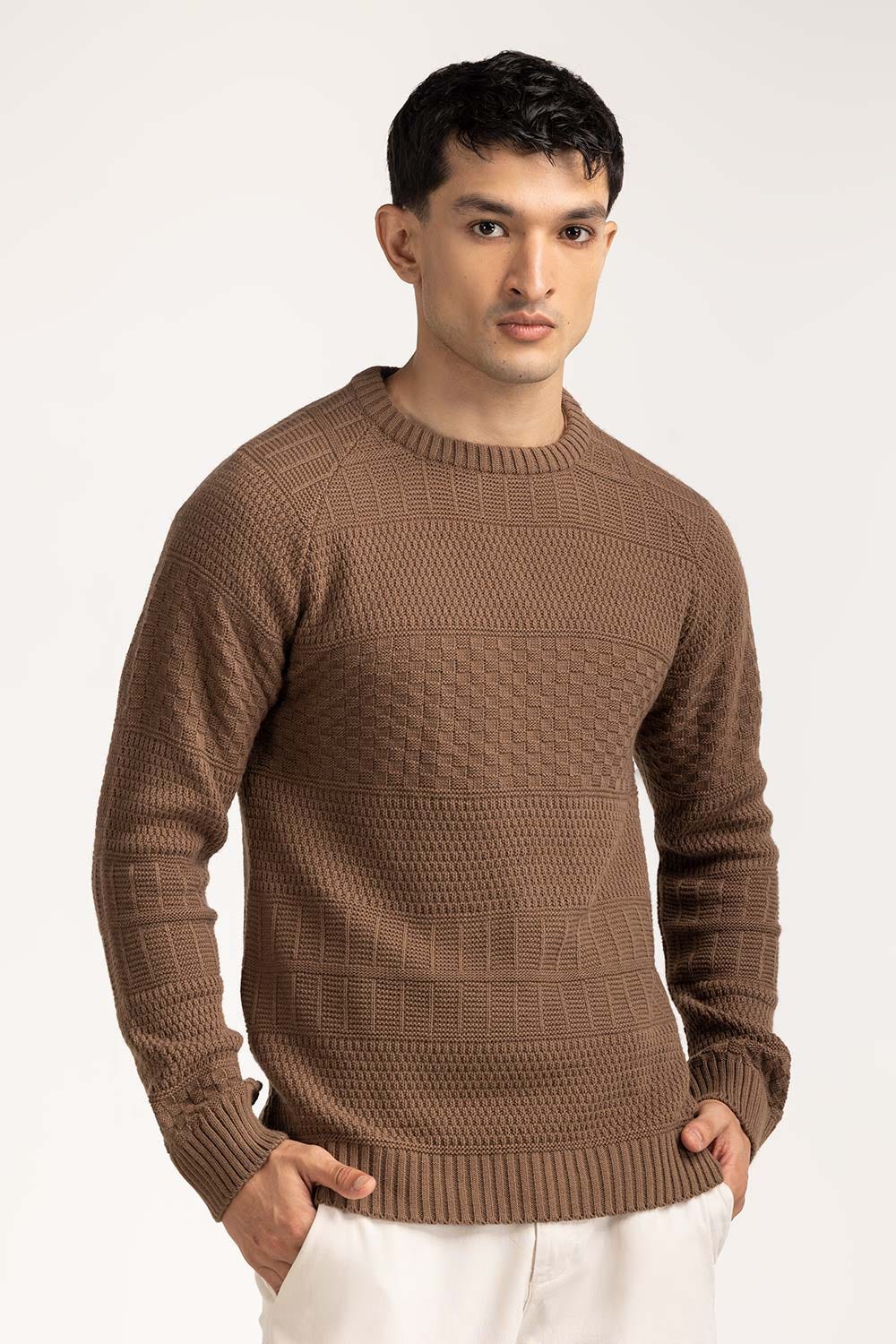 Crew Neck Sweater MN-SWT-WS24-029