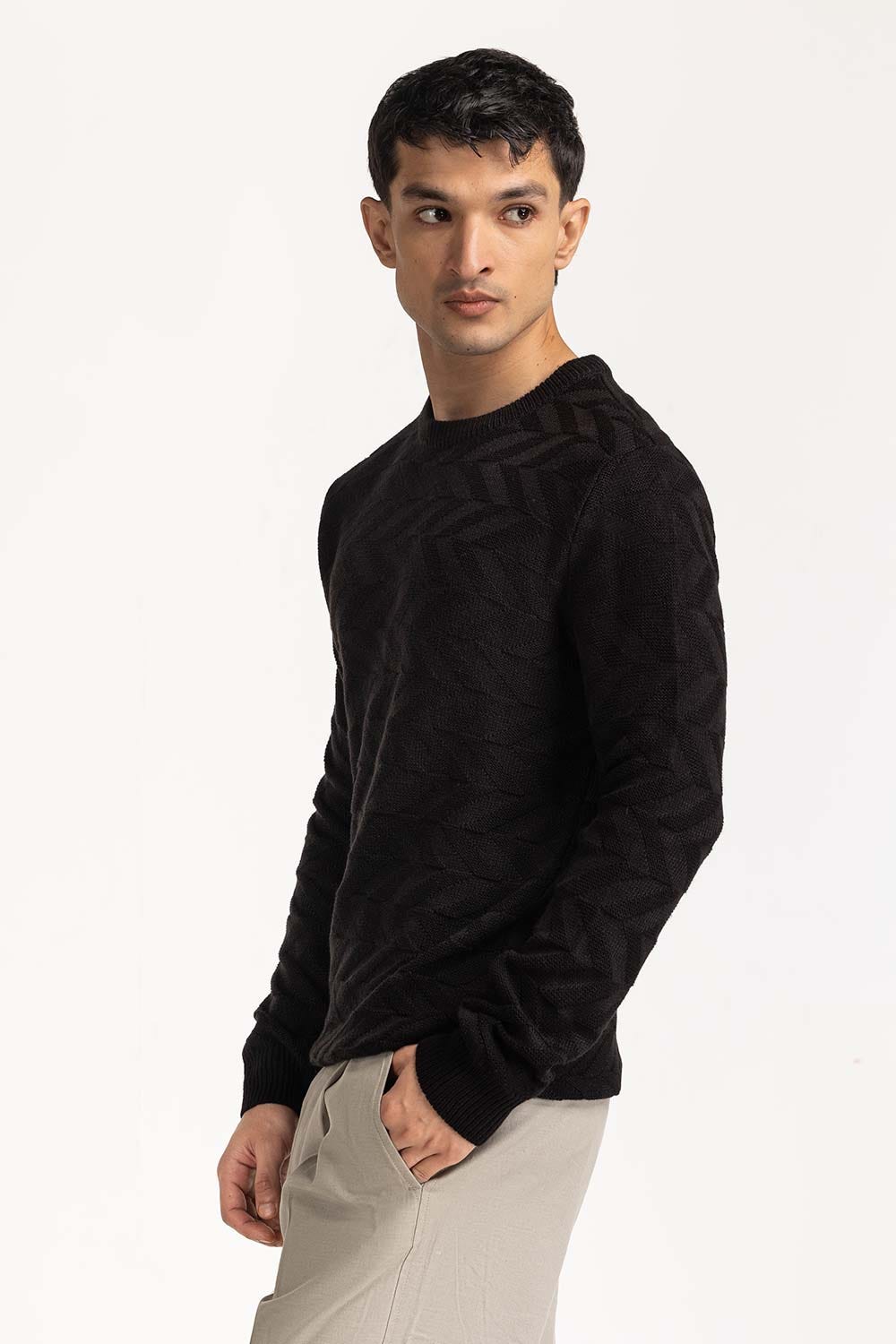 Crew Neck Sweater MN-SWT-WS24-030