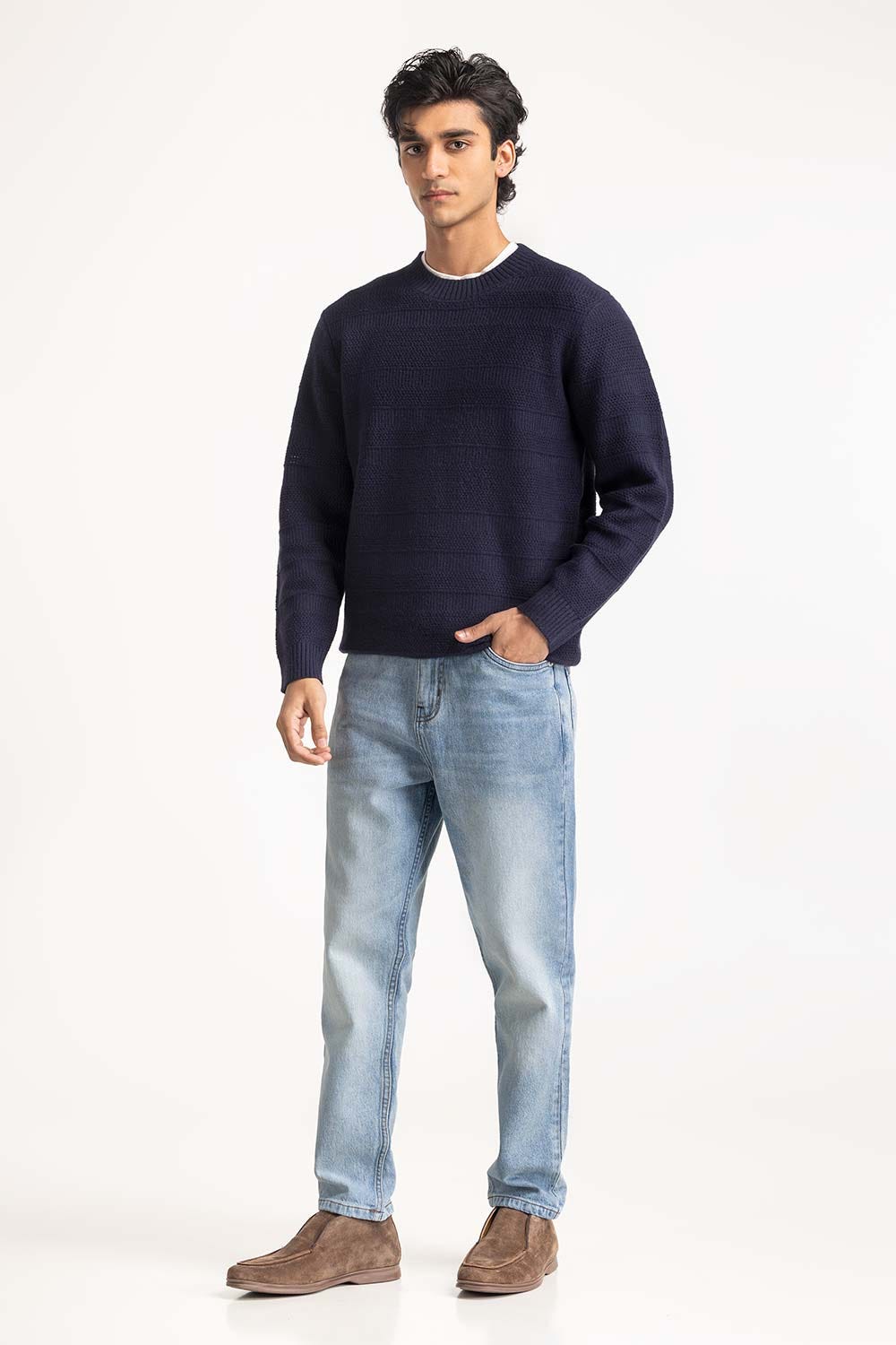 Crew Neck Sweater MN-SWT-WS24-033