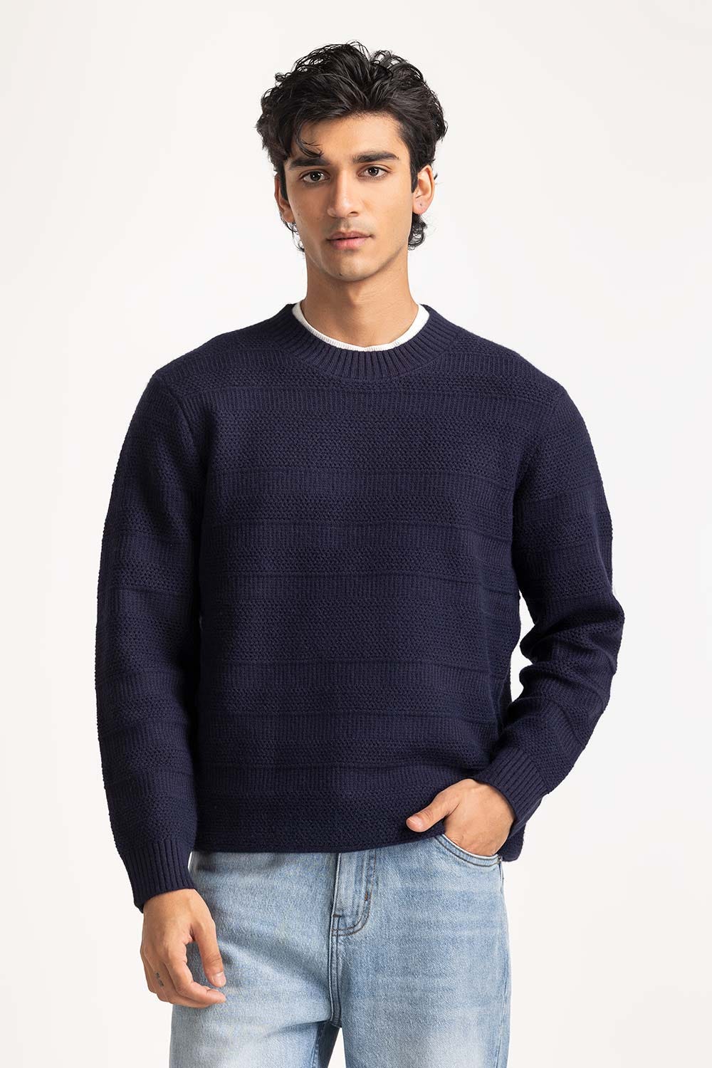Crew Neck Sweater MN-SWT-WS24-033