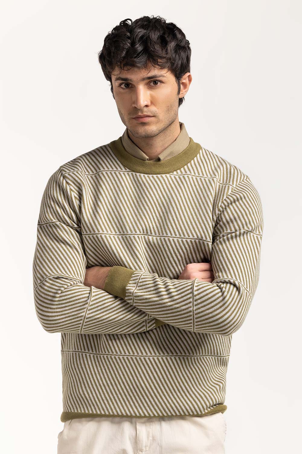 Crew Neck Sweater MN-SWT-WS24-035