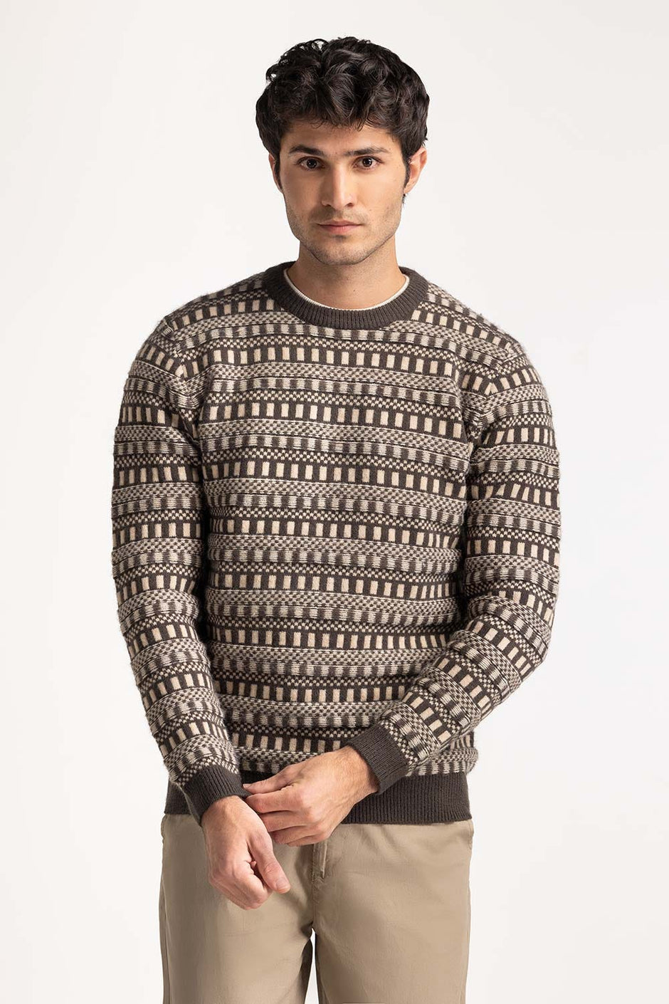 Crew Neck Sweater MN-SWT-WS24-068