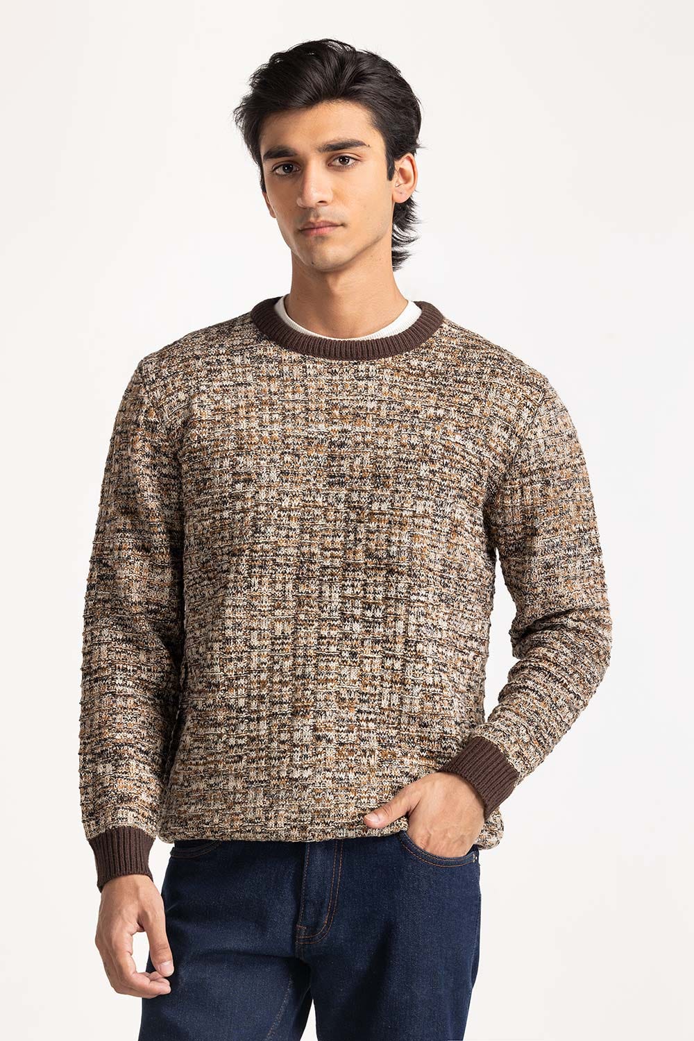 Crew Neck Sweater MN-SWT-WS24-069