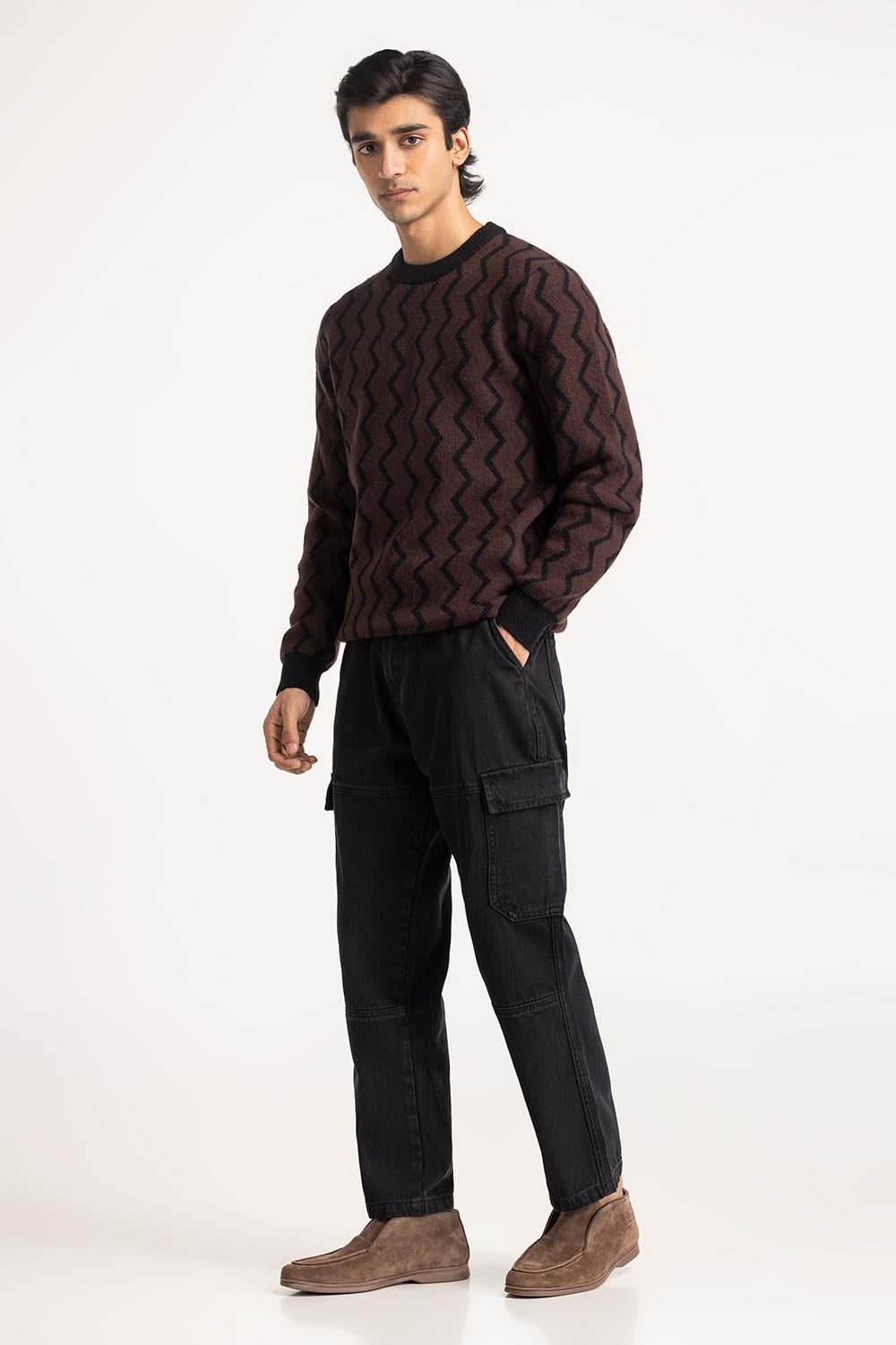 Crew Neck Sweater MN-SWT-WS24-071