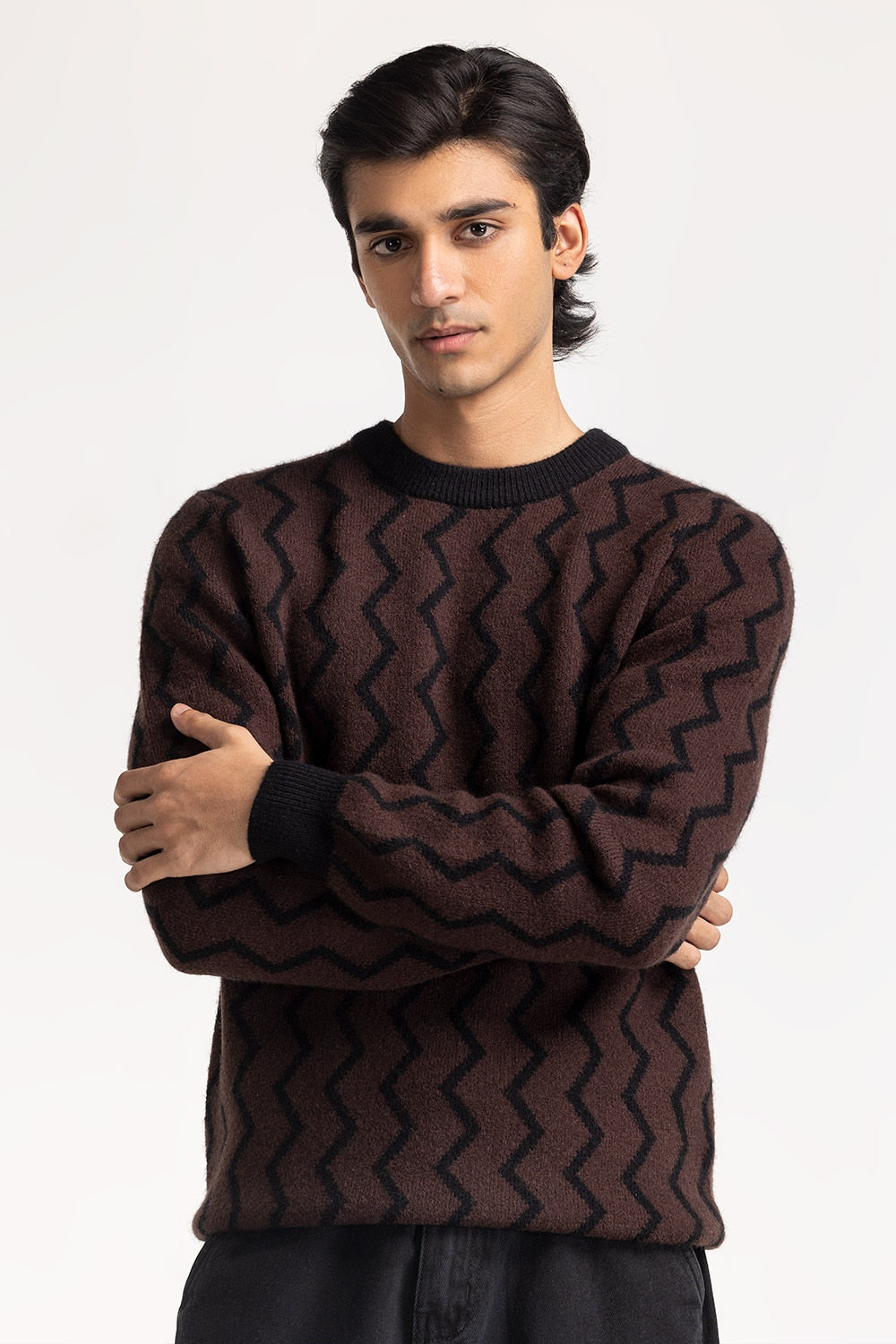 Crew Neck Sweater MN-SWT-WS24-071