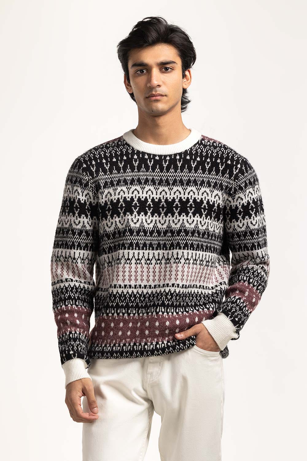 Crew Neck Sweater MN-SWT-WS24-075