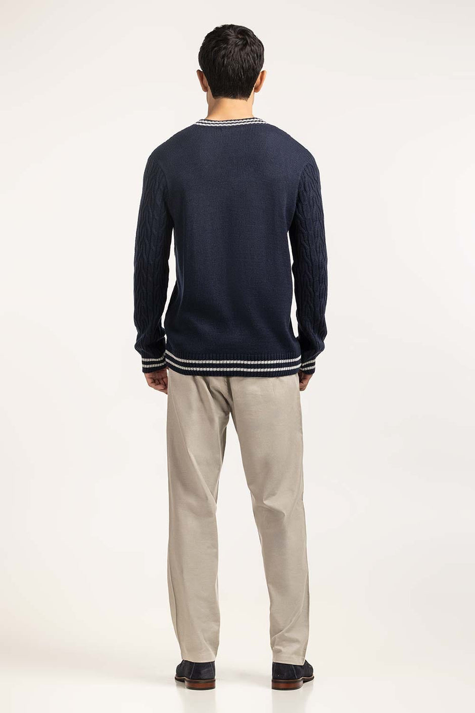 V Neck Sweater MN-SWT-WS24-077
