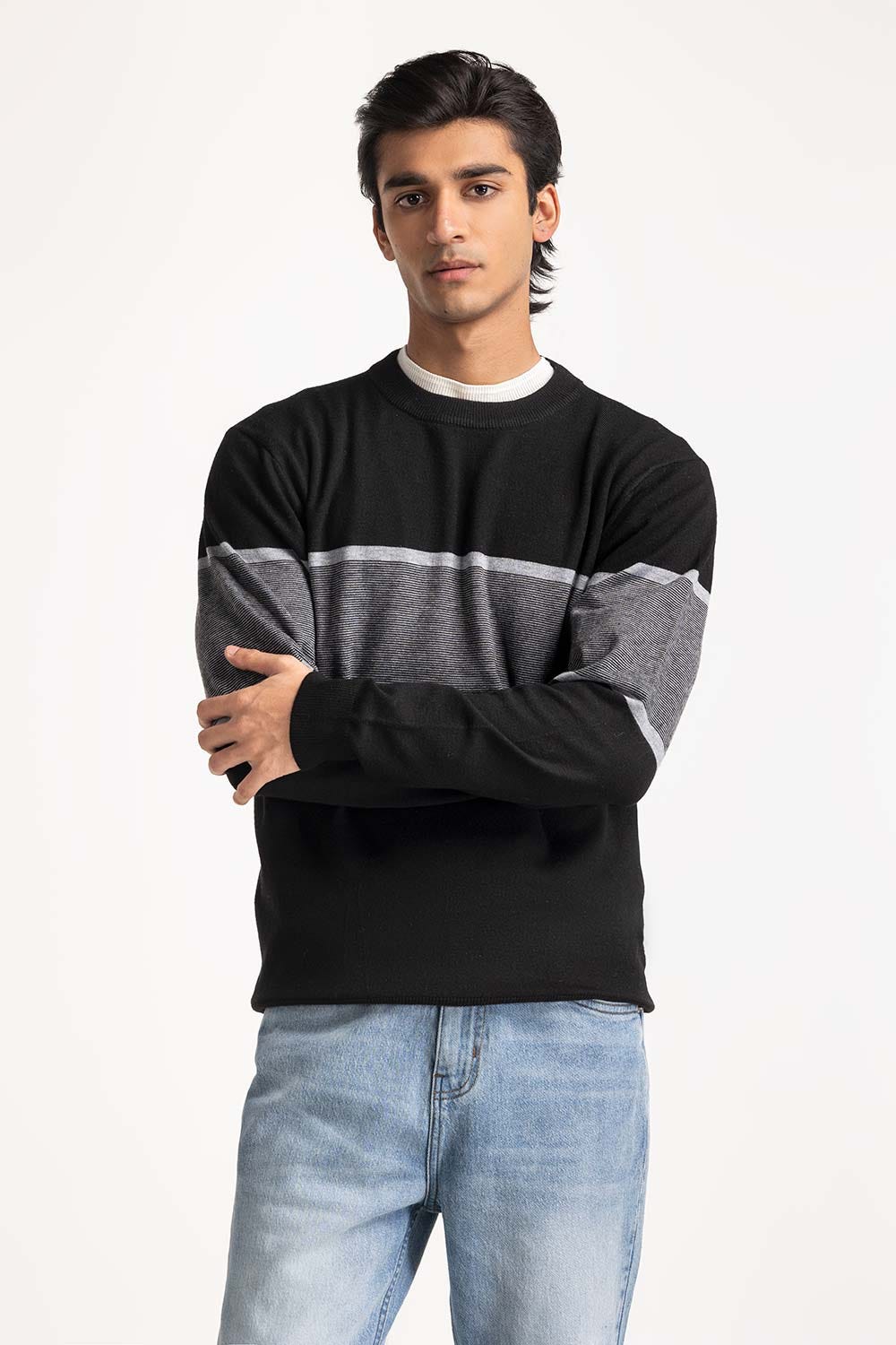 Crew Neck Sweater MN-SWT-WS24-095