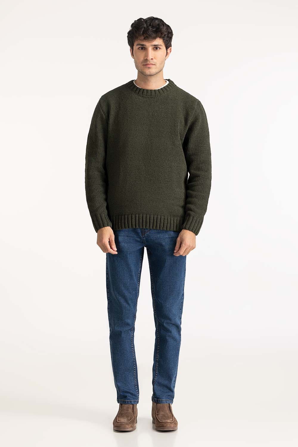 Crew Neck Sweater MN-SWT-WS24-097 A