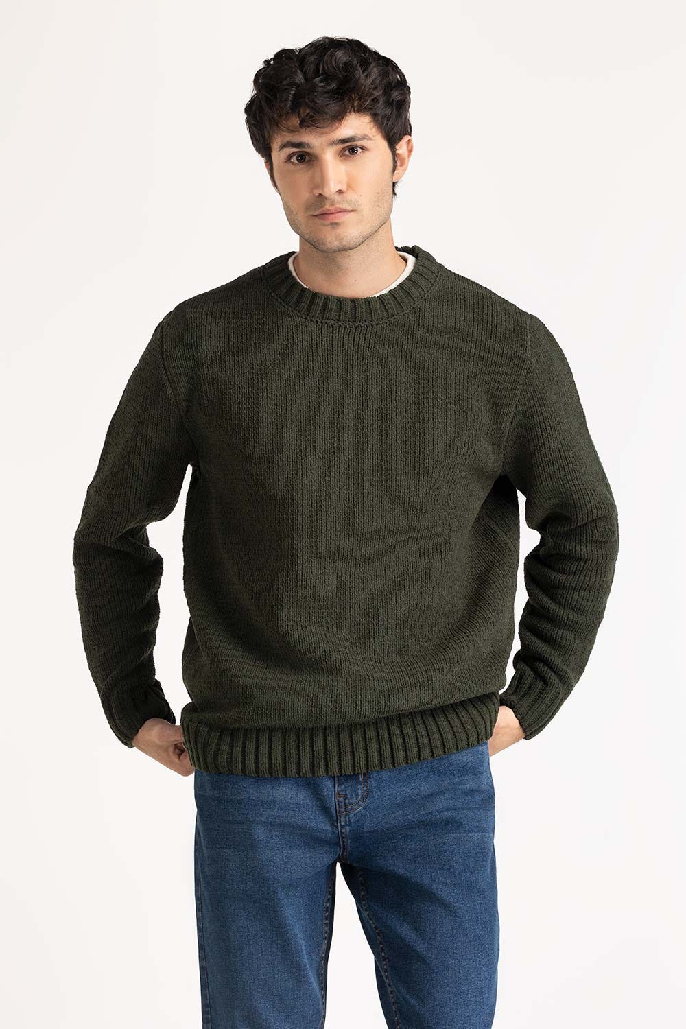 Crew Neck Sweater MN-SWT-WS24-097 A