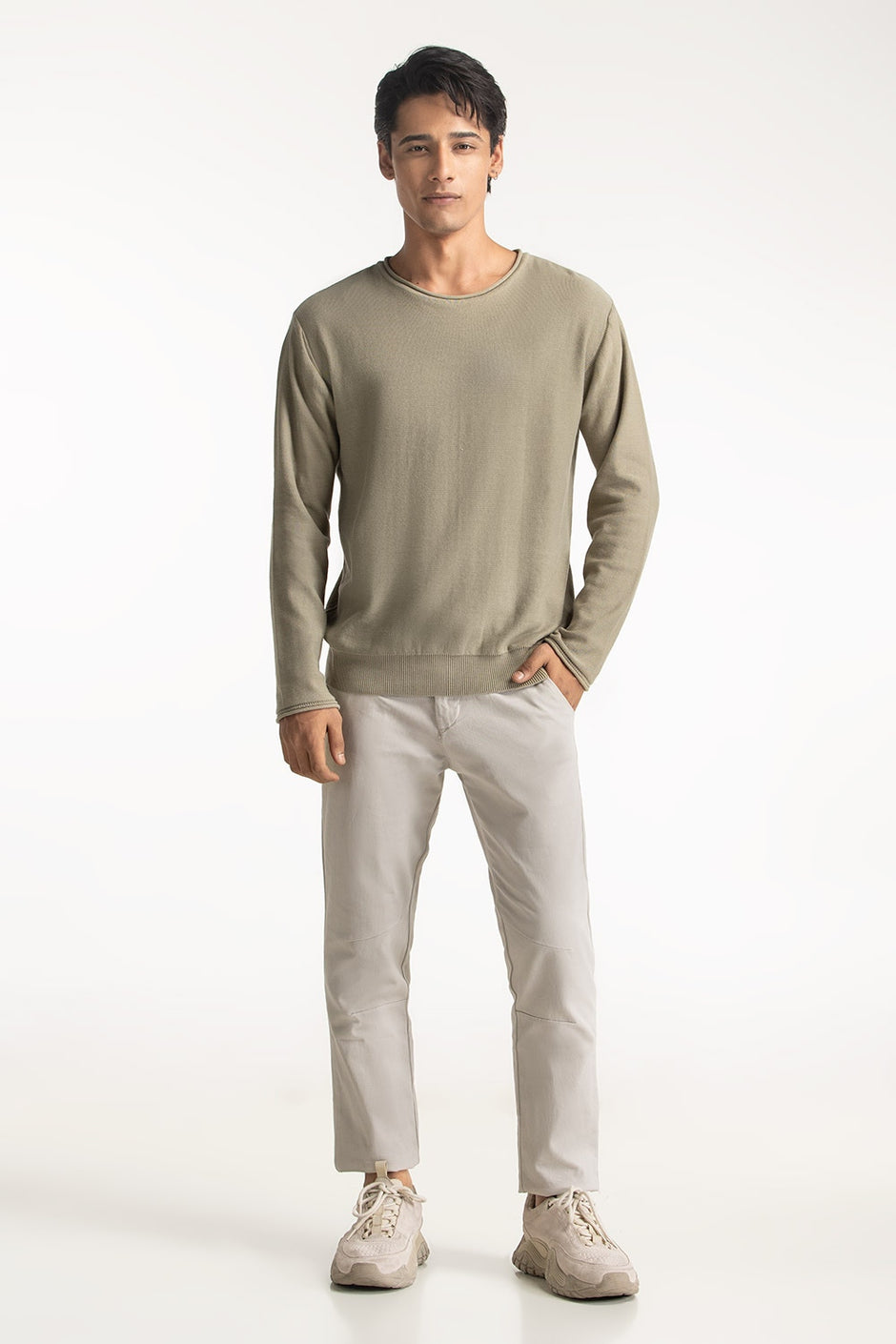 Crew Neck Sweater MN-SWT-WS24-123